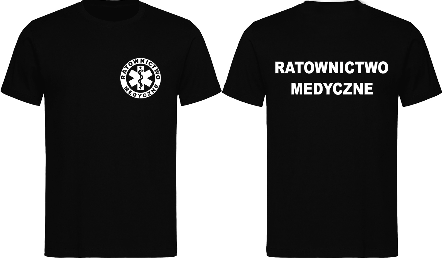 

Koszulka Ratownictwo Medyczne z nadrukiem, męska