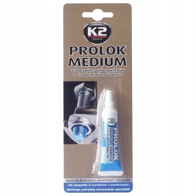 

K2 Prolok Medium Klej Do Śrub Średnia Siła