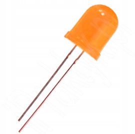 10mm Dioda Pomarańczowa, LED Orange, Arduino, 24h