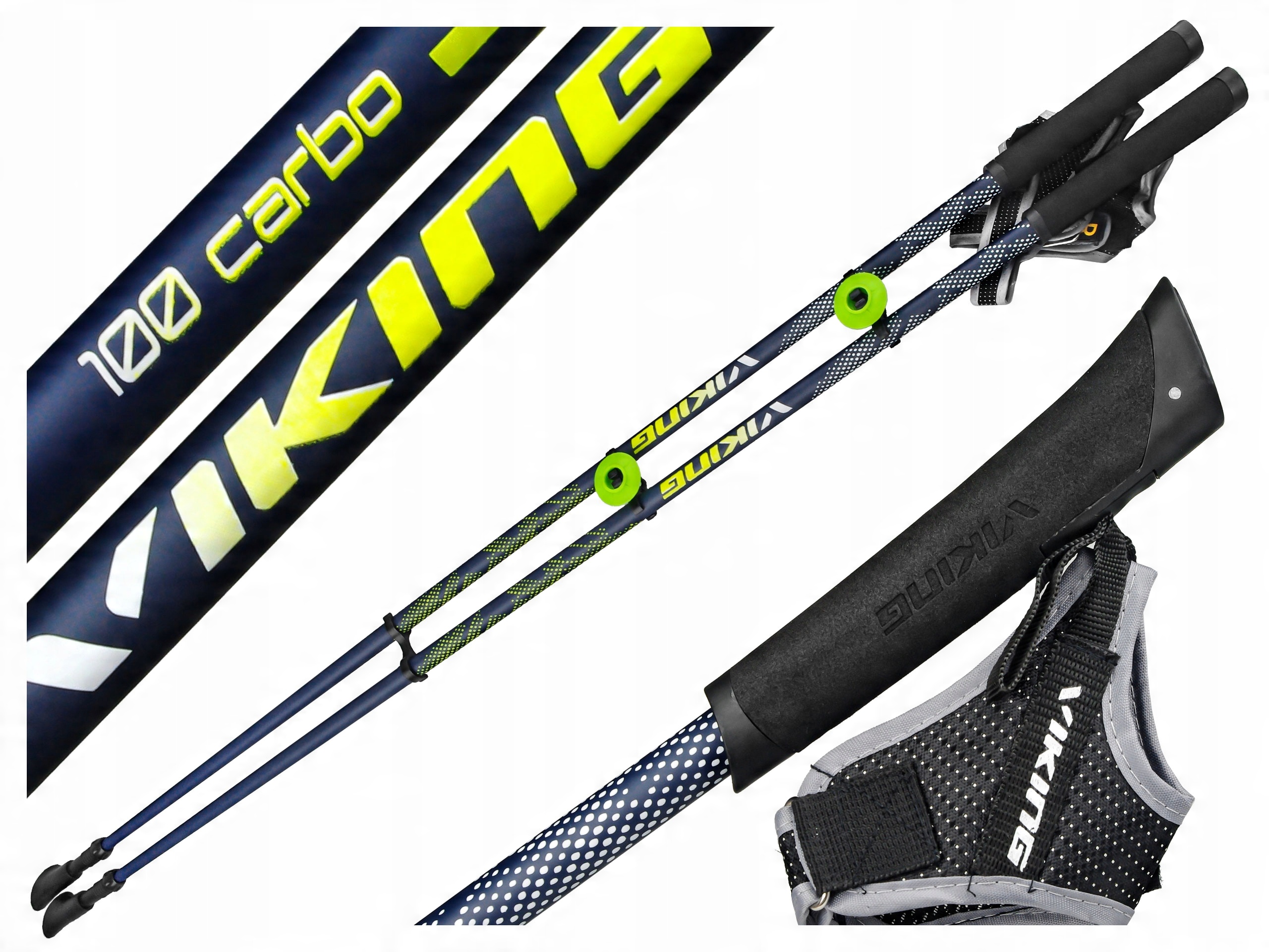 

Kije Nordic Walking Viking Forrester Carbon 105 CM