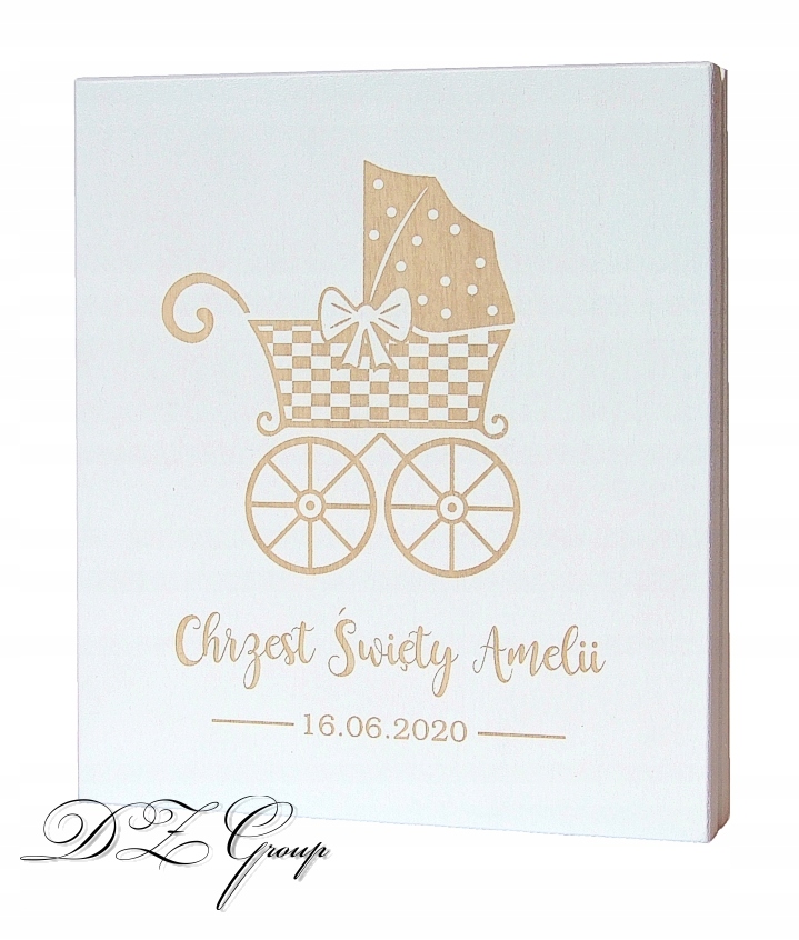 Zaproszenie chrzest czy zostaniesz moją chrzestną Rodzaj chrzest