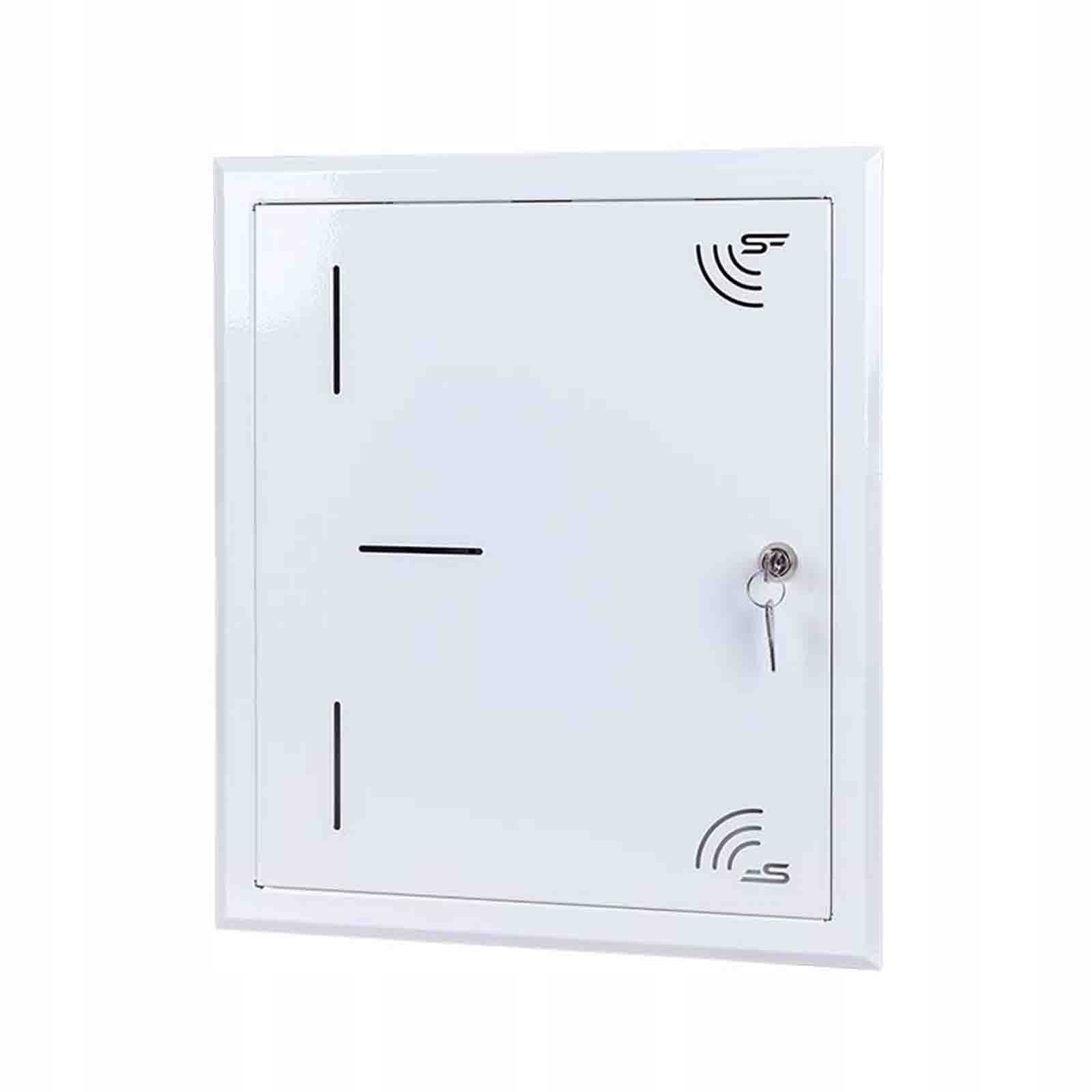 Telekomunikační montážní skříň pod omítku 340x400x75 TESM-400X340X75N, lesk