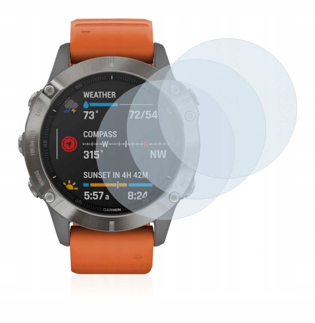 

Garmin Fenix 6 Folia ochronna x3