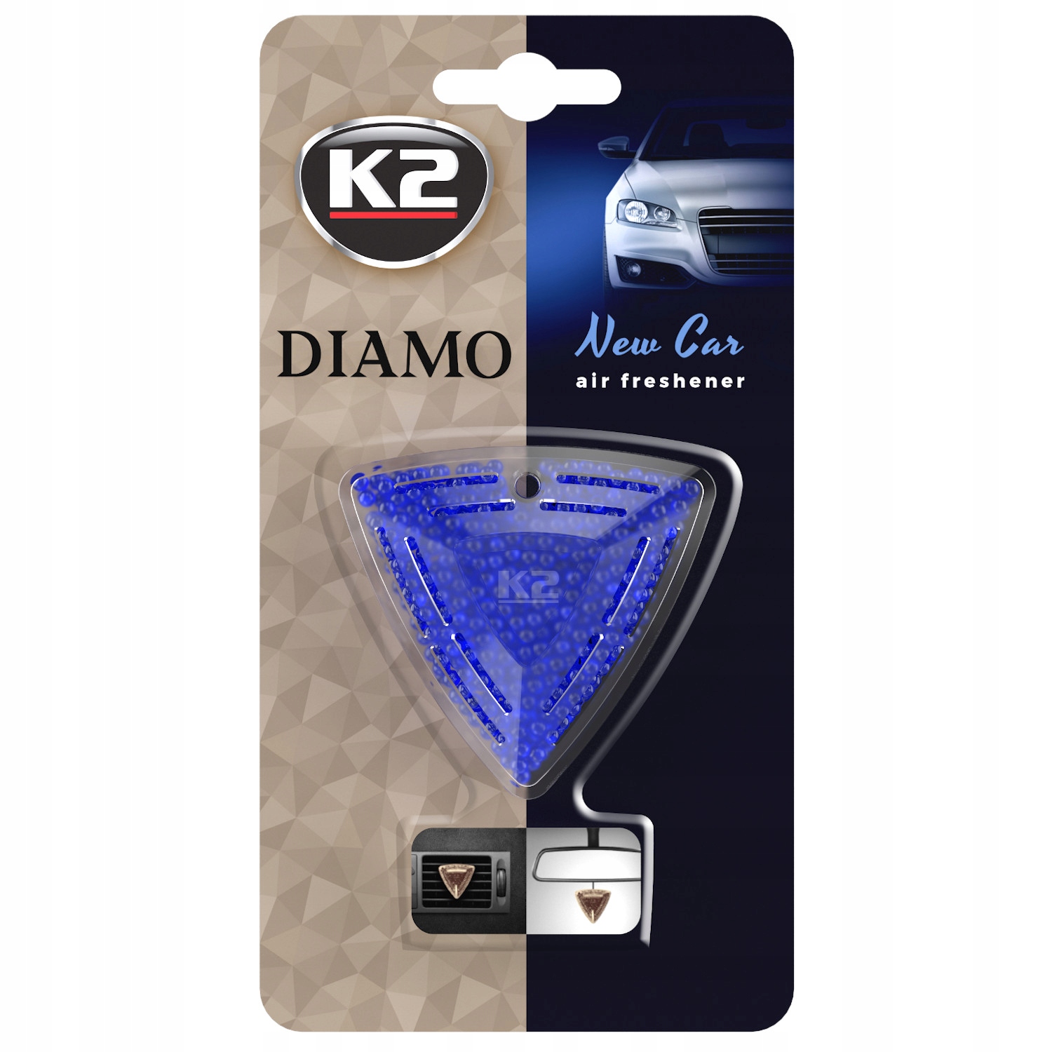 K2 Diamo Zapach Samochodowy Nowy Samochód New Car