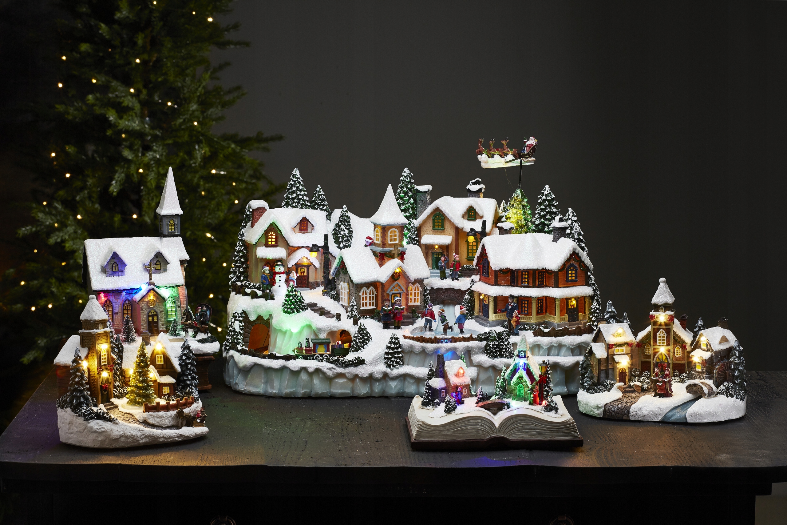 Szwedzka dekoracja świąteczna z podświetleniem led Kod producenta 992-02