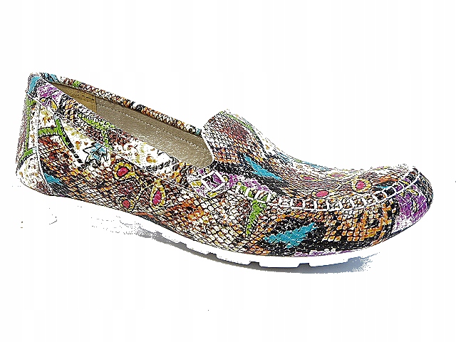 Dámské polobotky J.w 38 barevné, kožené, pohodlné