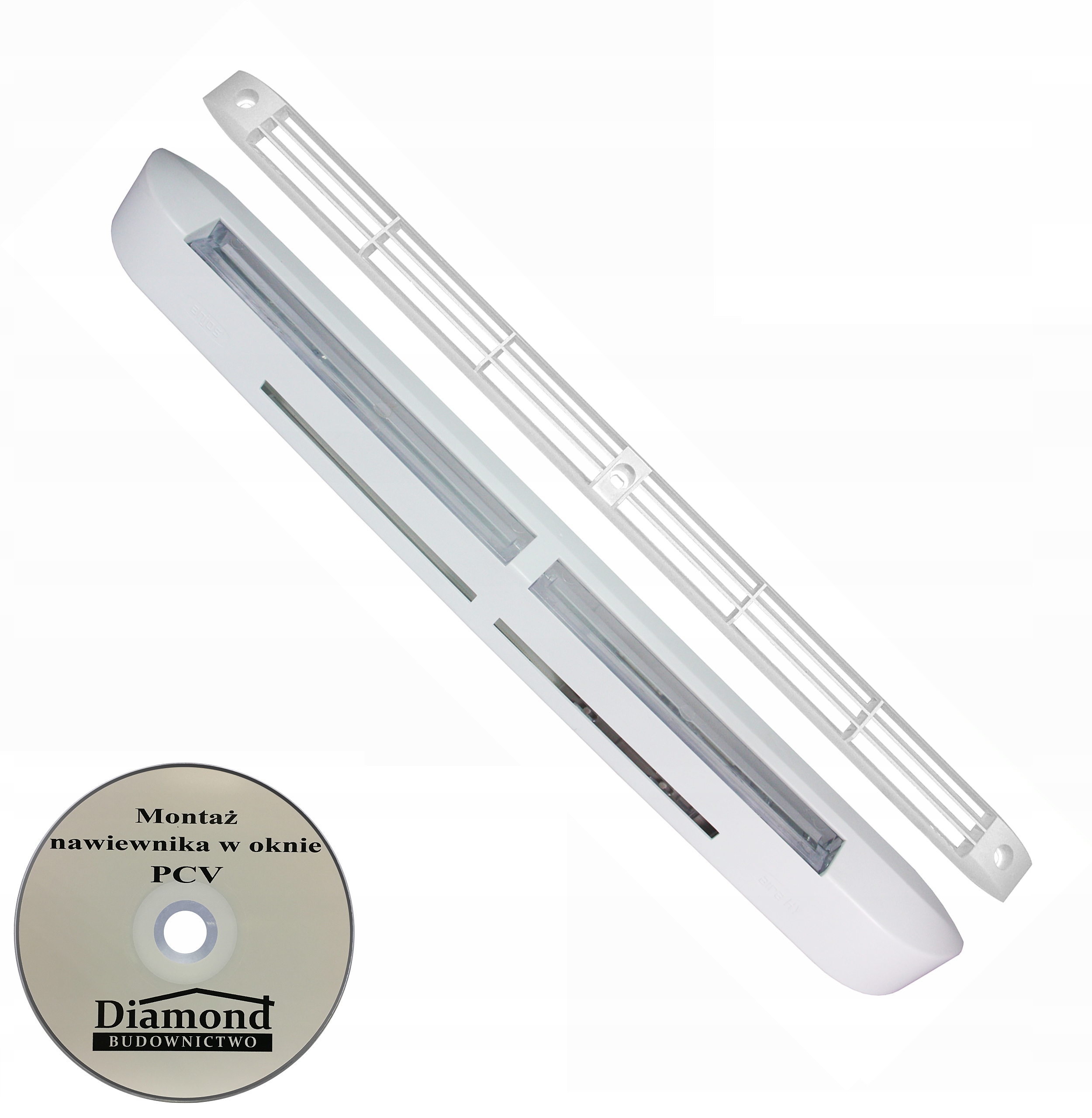 Nawiewniki higrosterowane okienne AIRA HY BIAŁE