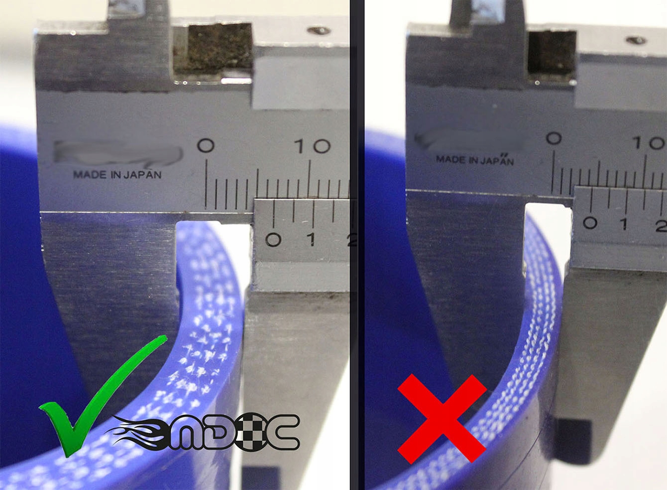 MDC Łącznik trójnik T-piece BLOW OFF 2x 70mm 25mm Producent części MDC