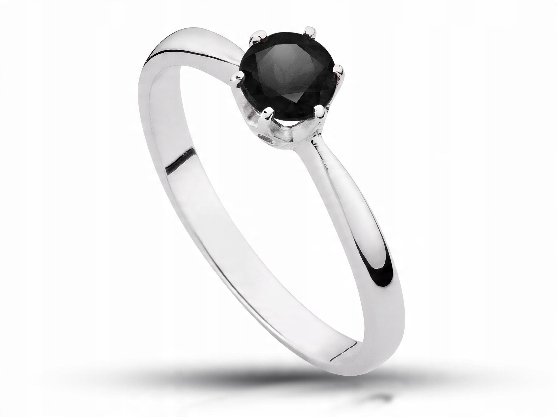 

Pierścionek zaręczynowy czarny diament 0,50ct Hit