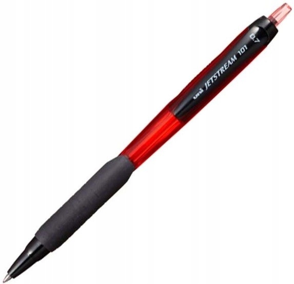

Czerwony Długopis Kulkowy Automatyczny Uni SXN-101