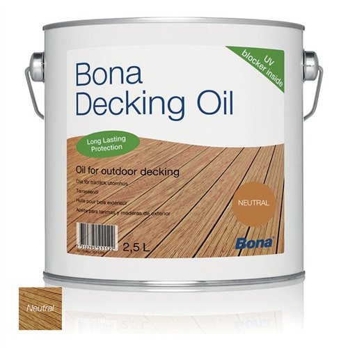 

Bona Decking oil / olej do tarasów bezbarwny 2,5 L