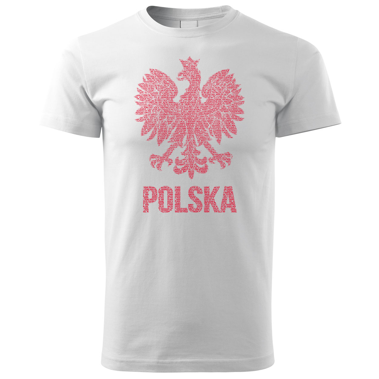 

Koszulka męska Orzeł Z Hymnem Polski Xs 5XL
