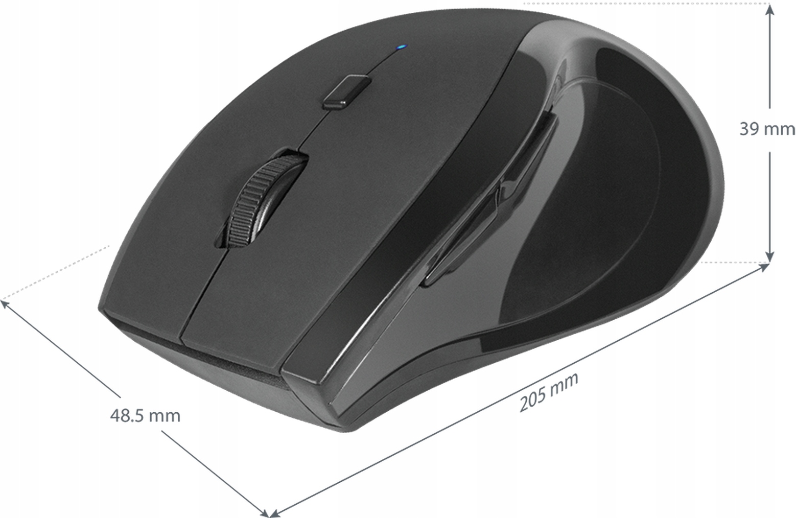 MYSZ DEFENDER ACCURA MM-295 RF CZARNA OPTICAL 1600DPI 6P — 8