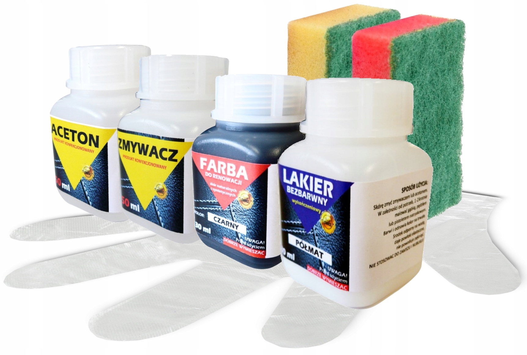 

Zestaw Renowacja Skóry Malowanie Kierownic