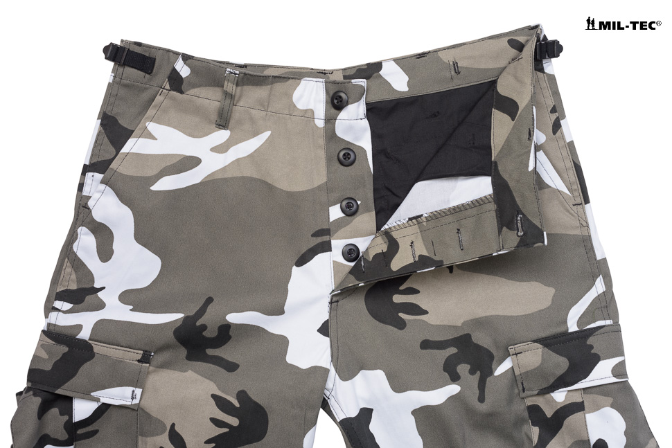 Wojskowe SPODNIE BDU RANGER Moro URBAN METRO - XL Liczba kieszeni 6