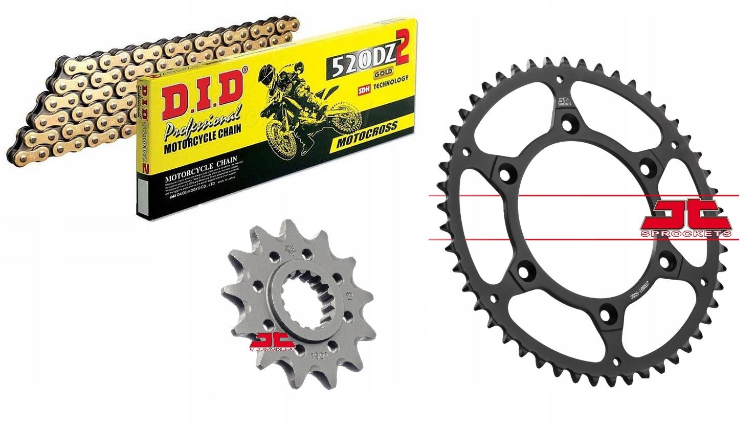 Did520dz2114jt1350 - Приводний комплект Yamaha YZF 250 of Special