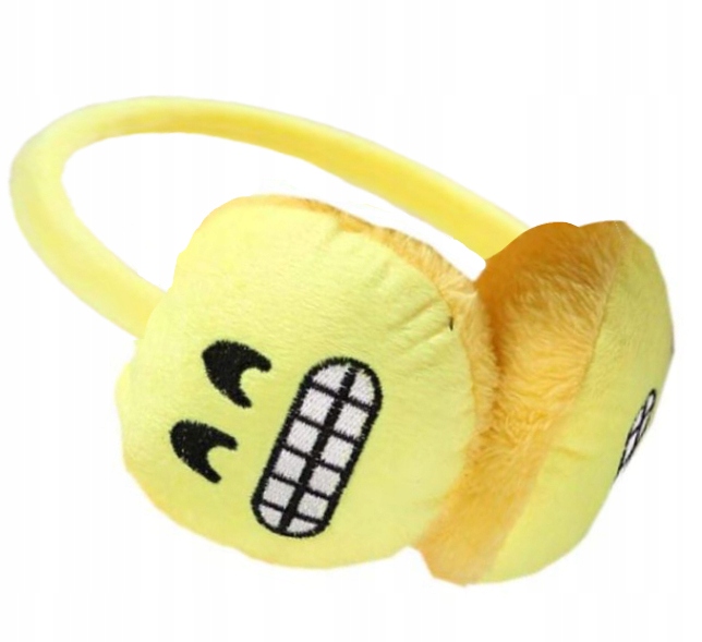 NAUSZNIKI ZIMOWE ciepłe MIĘCIUTKIE zimę EMOJI 24H Marka inna