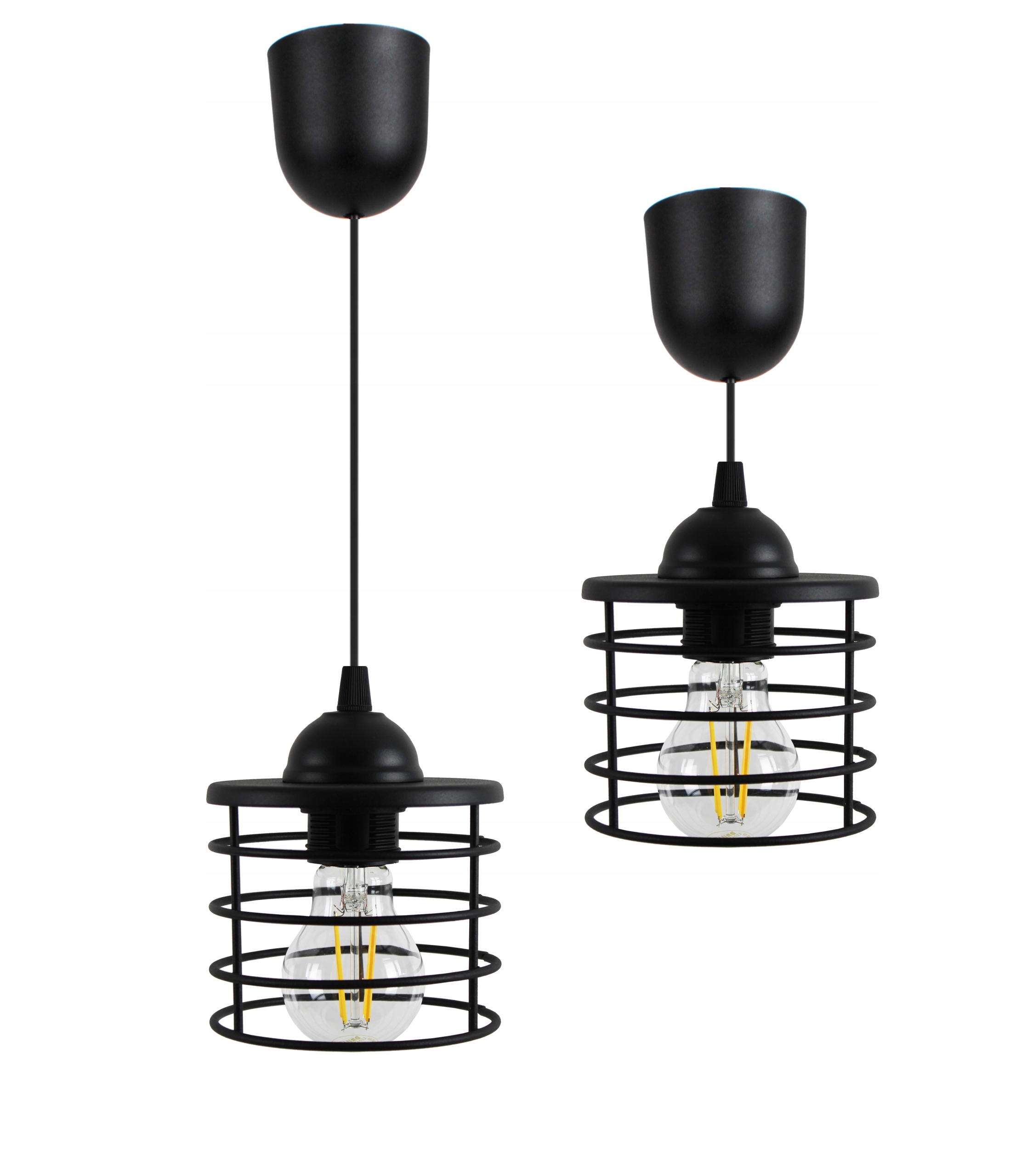 

Lampa Wisząca Żyrandol Plafon Circle Edison Led