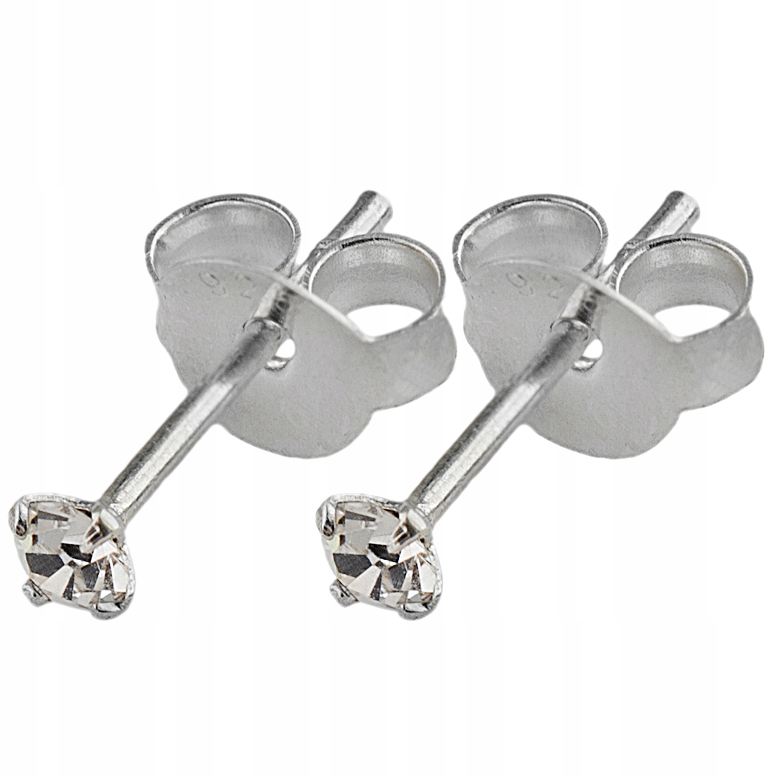 

Versil kolczyki zakuw. cyrkonie 2,5 mm srebro 925