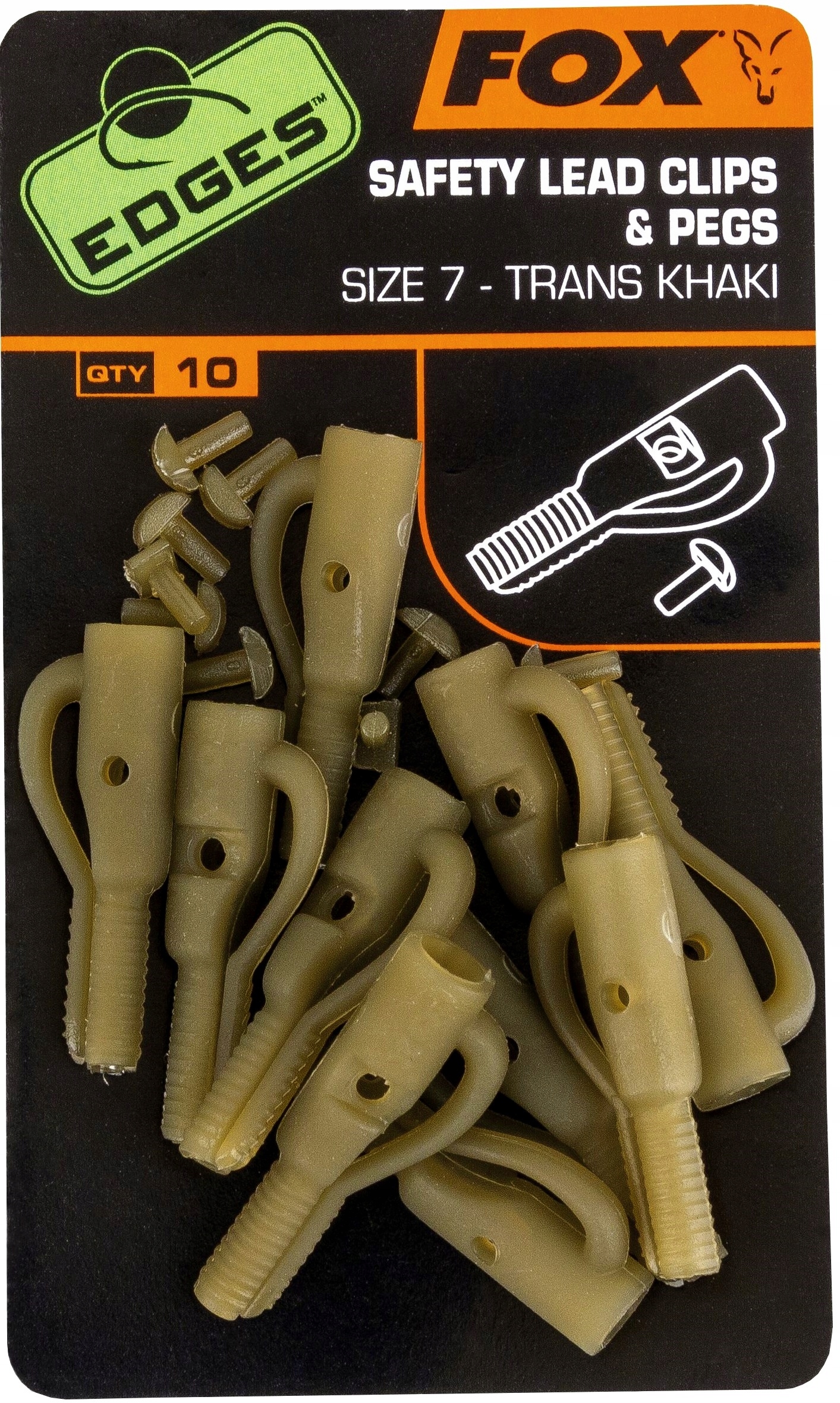 

Klips Bezpieczny Fox Safety Lead Clip S CAC477