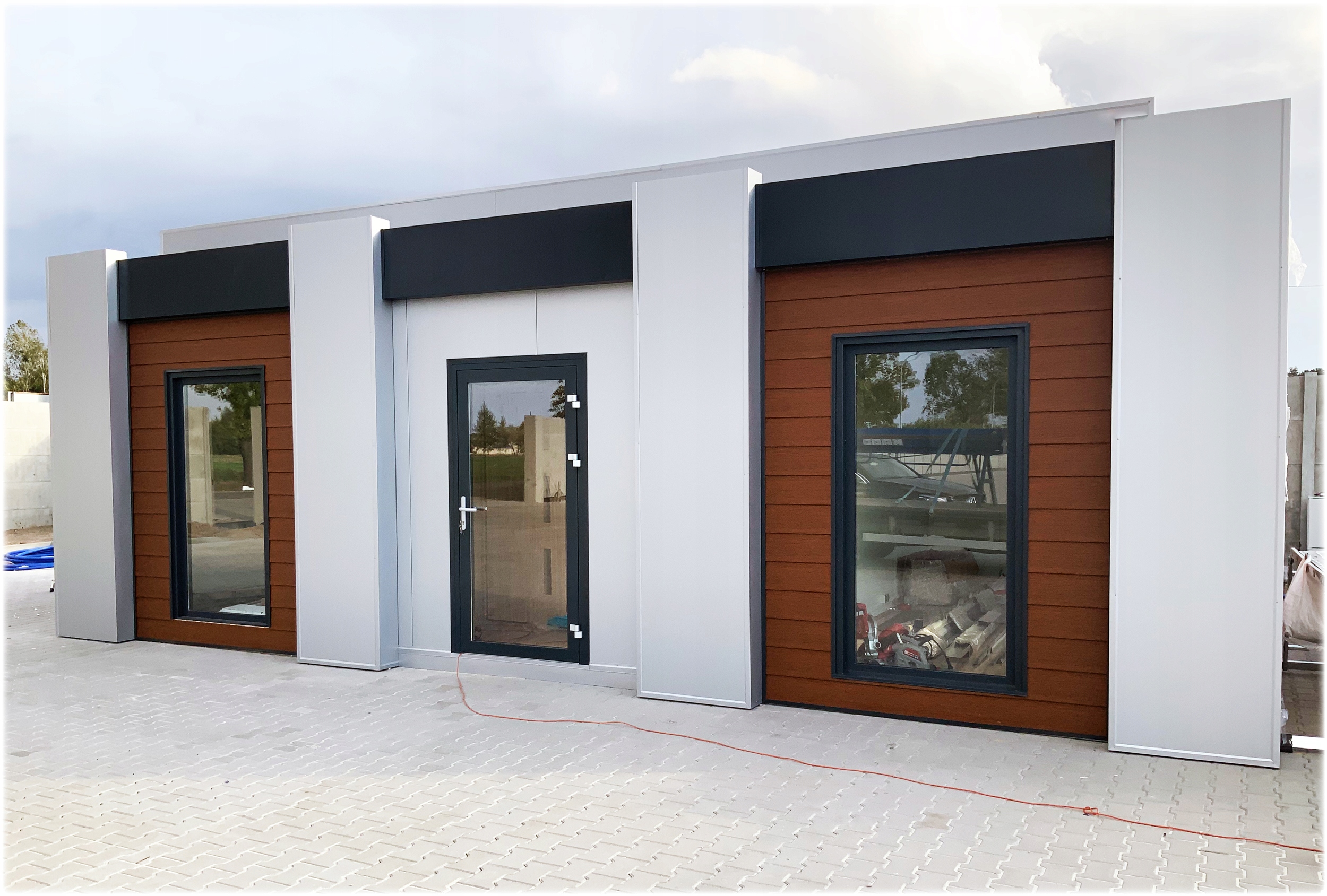 PAWILON BIUROWY SOCJALNY SANITARNY HANDLOWY DOM Marka inny