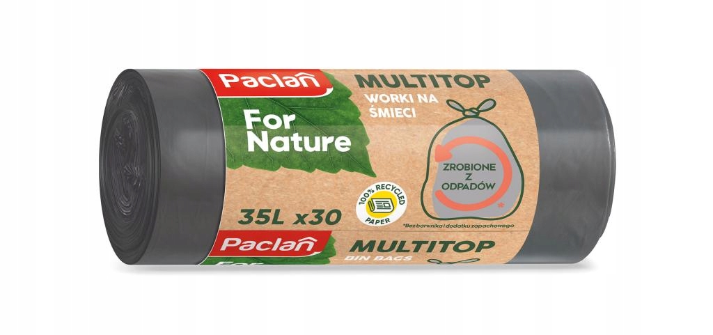 

Paclan Multitop Worki na śmieci 35l 30szt Eko