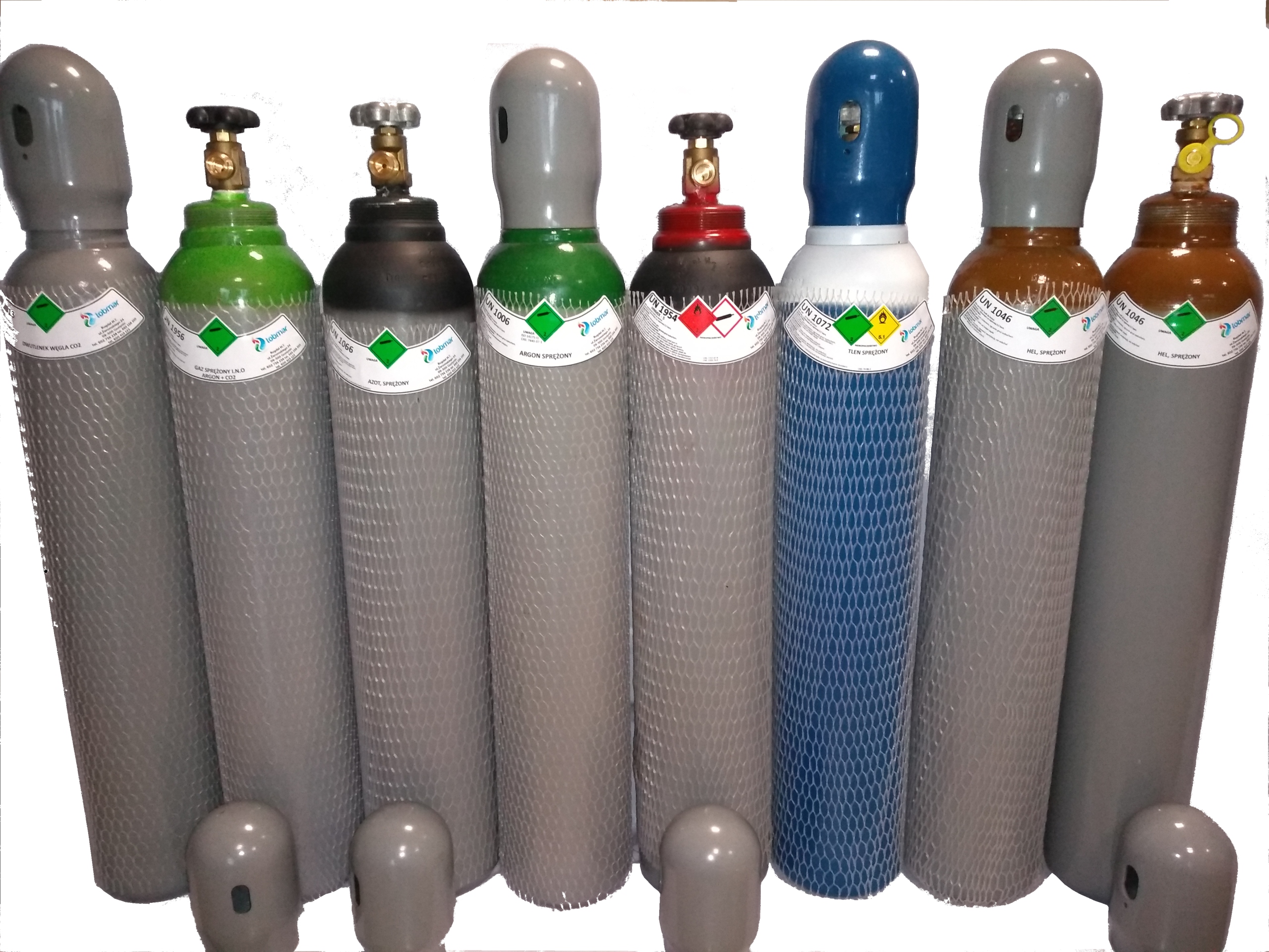 NOWA Butla HYDROGEN AZOT WODOR 200at 10L PELNA