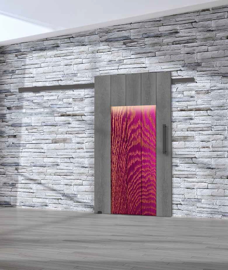 Roc wózki ukryty DAG loft industrial barn door Kod producenta loft