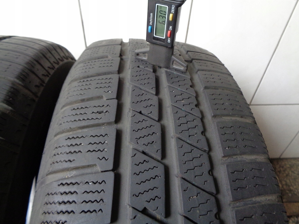 4x Zimowe CONTINENTAL CROSS Contact 215/65R16 98H 6,5mm Profil opony 65