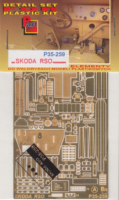 Part P35-259 1/35 Škoda Rso (Riich Models)
