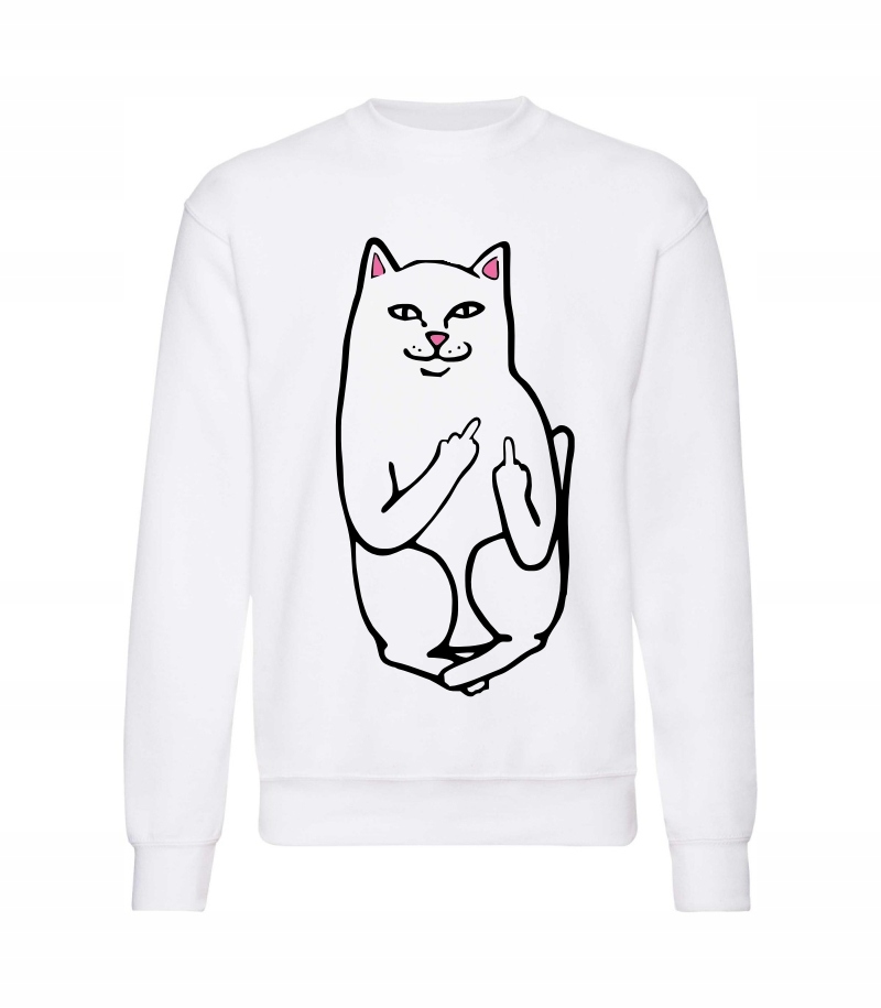 

Kot "Fuck You" :-) Bluza