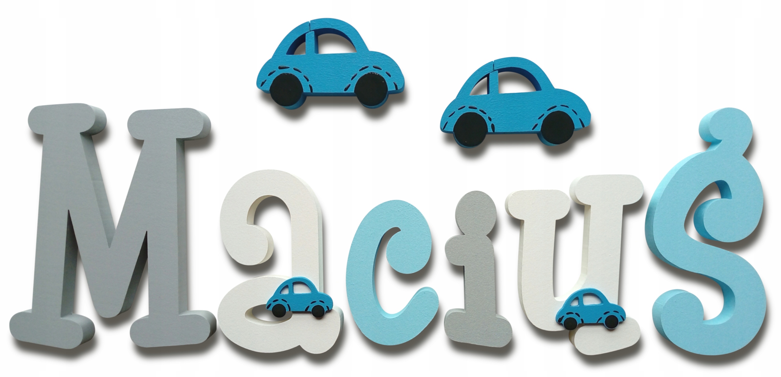 20СМ БУКВЫ НА СТЕНУ 3D, ИМЯ РЕБЕНКА 6 буквы