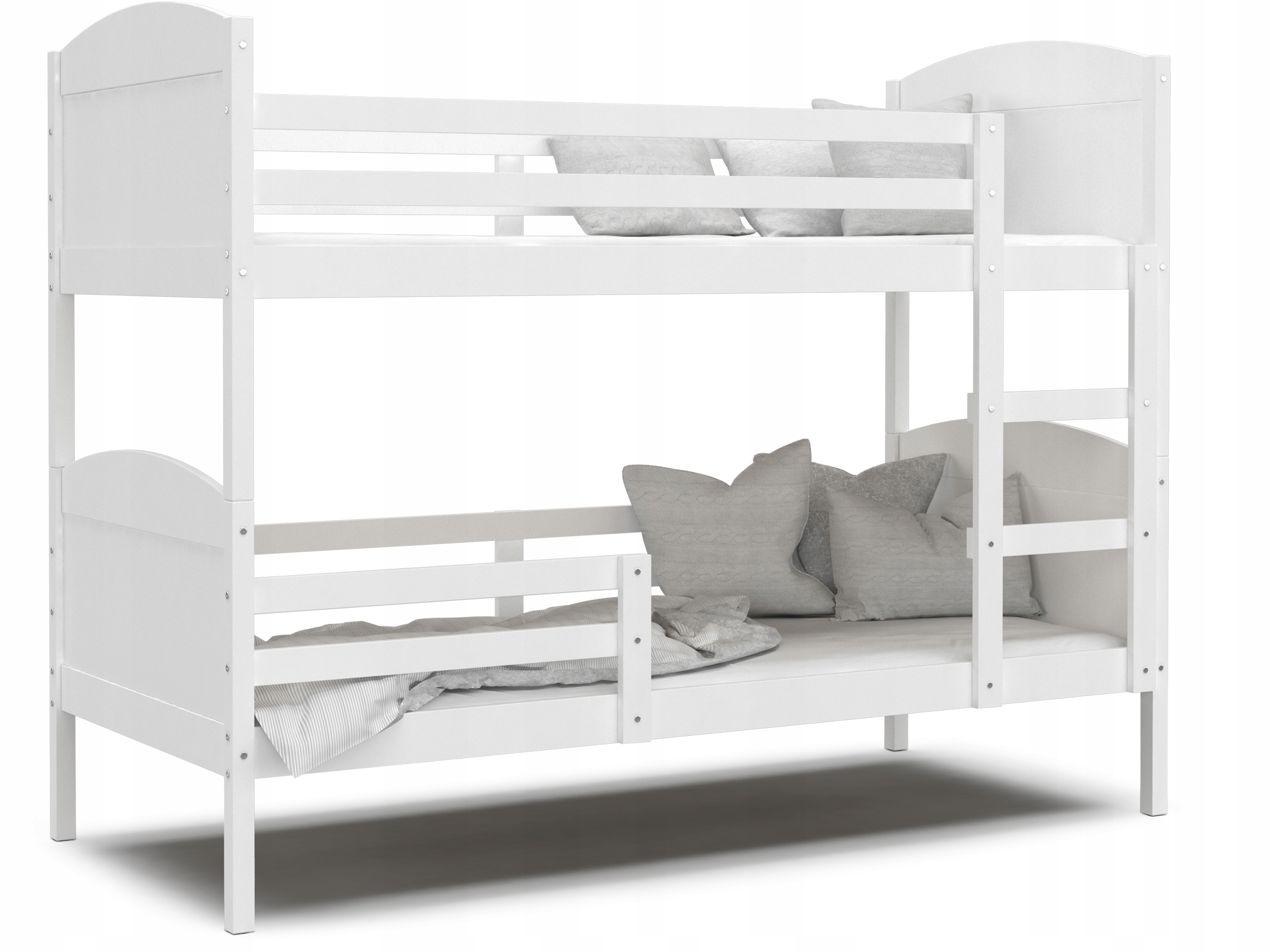 Двухъярусная кровать MATEUSZ белый без ящика 190x80