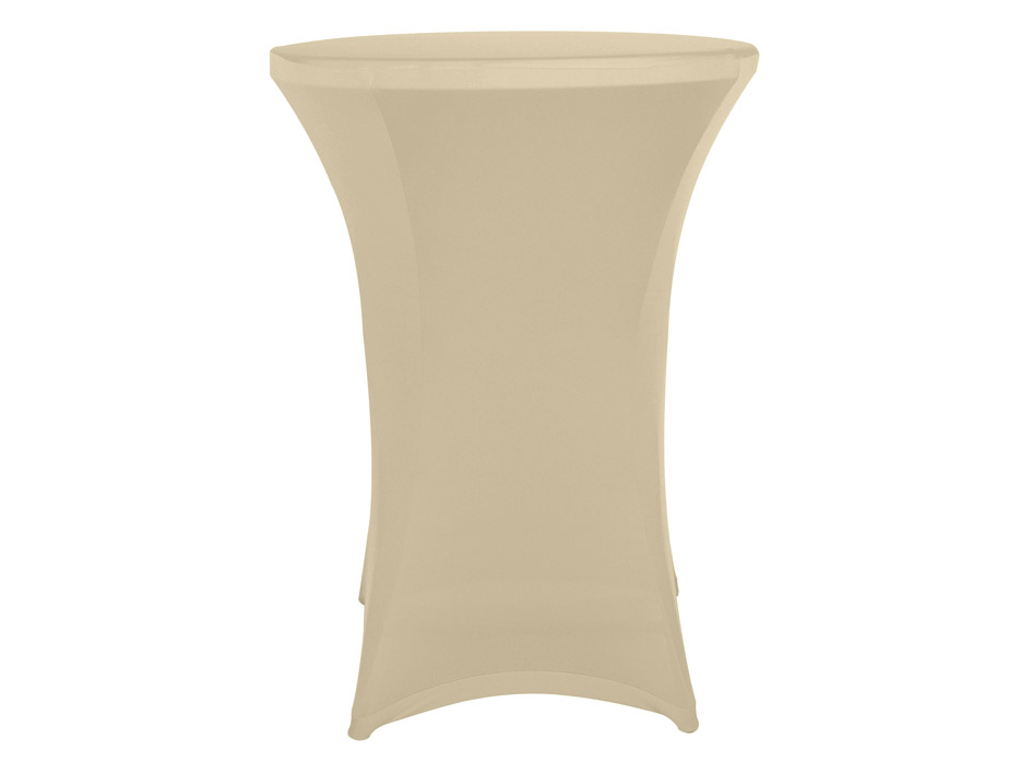 Obrus pokrowiec stół koktajlowy 80x110cm krem EAN (GTIN) 5411244002036