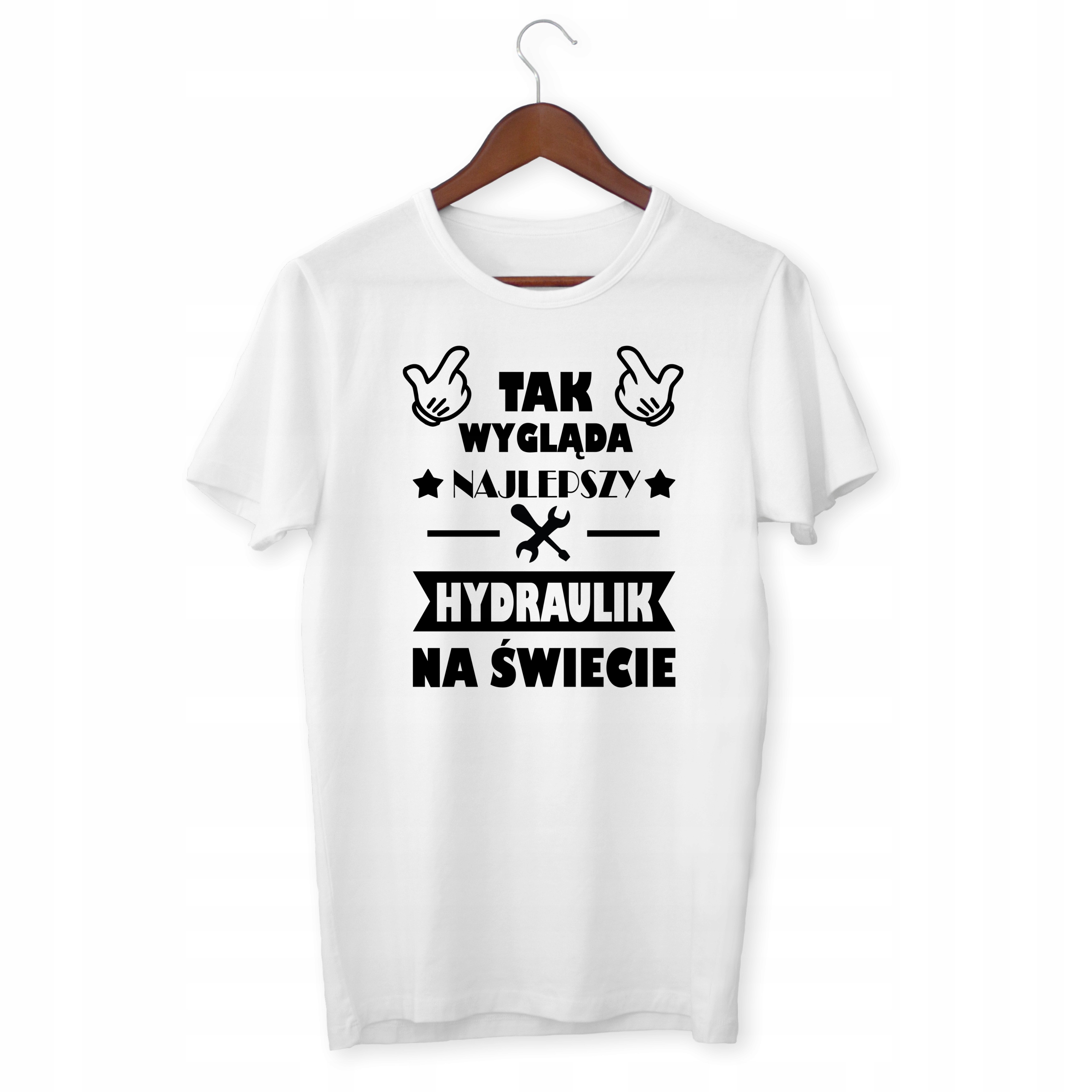 

Koszulka Najlepszy Hydraulik Prezent Dla Niego Hit