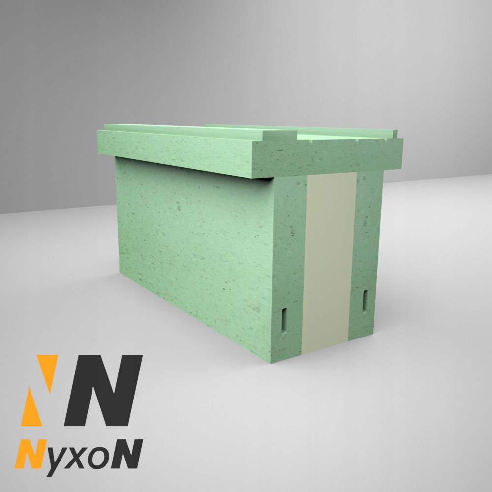 PODWALINA BELKA HS NYXON CIEPŁY MONTAŻ 150mm/250mm