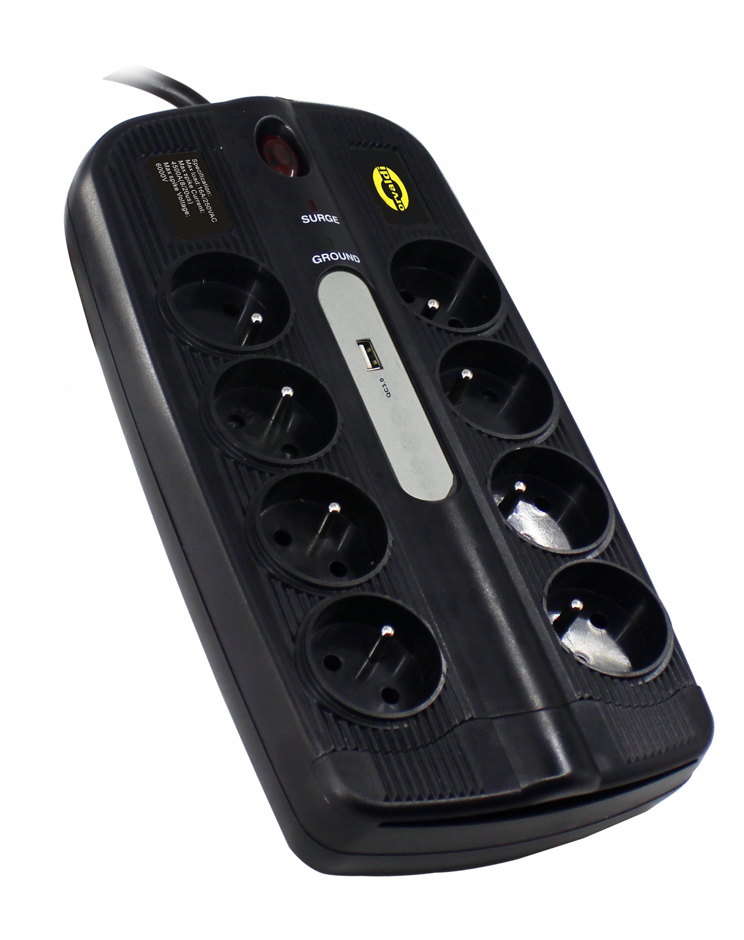 

Listwa zasilająca Orvaldi ORV-8PL z USB3.0