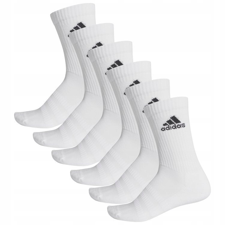 

Adidas Skarpety Długie Crew r.37-39 Białe 6PAK
