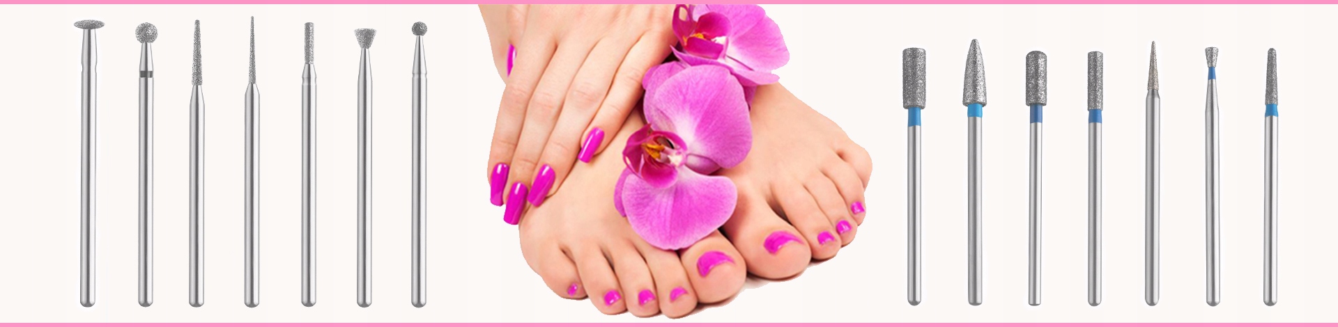 FREZ DIAMENTOWY PROFESJONALNY STOŻEK MEDIUM Rodzaj akcesoriów frezy i nośniki