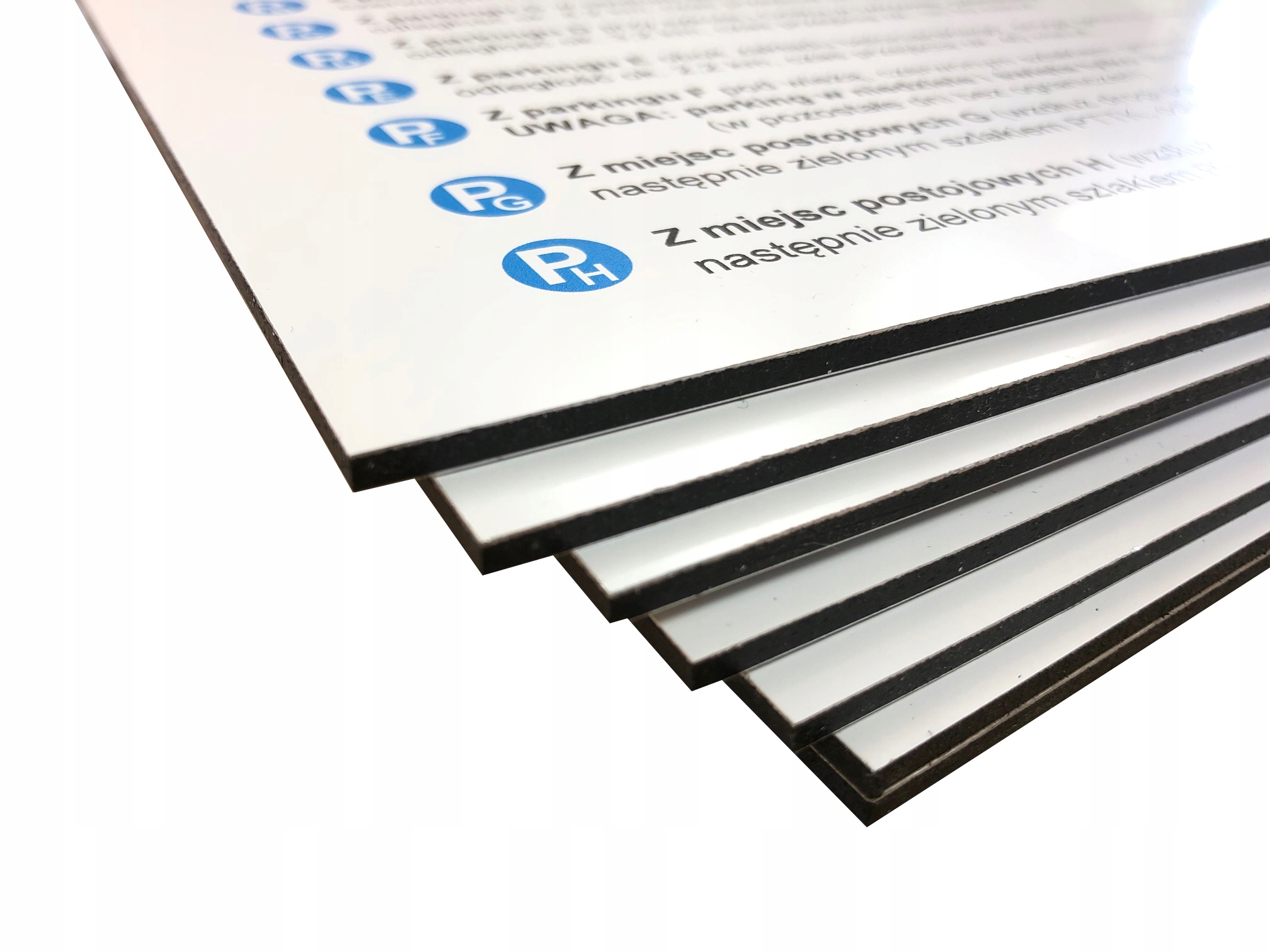 TABLICZKA Z TWOIM NADRUKIEM UV DIBOND A5 Marka inny