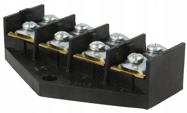 Płytka odgałęźna zaciskowa 4x16mm 4-torowa W-10176