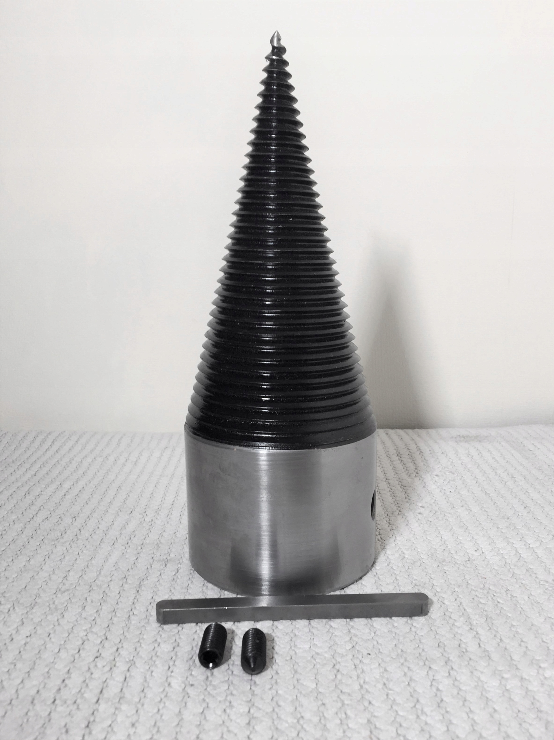 Świder stożek rębak łuparka fi 60 Otwór 35