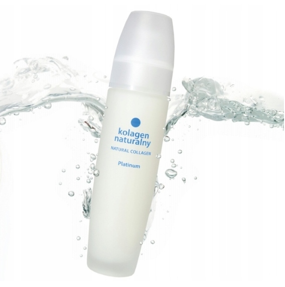 COLWAY KOLAGEN NATURALNY PLATINUM 100ml ZMARSZCZKI Opakowanie butelka z pompką