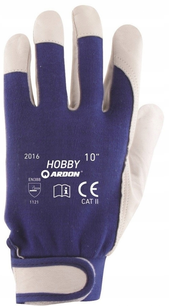 

Rękawice Robocze Skóra Hobby Mocne 1 para r. 10 XL