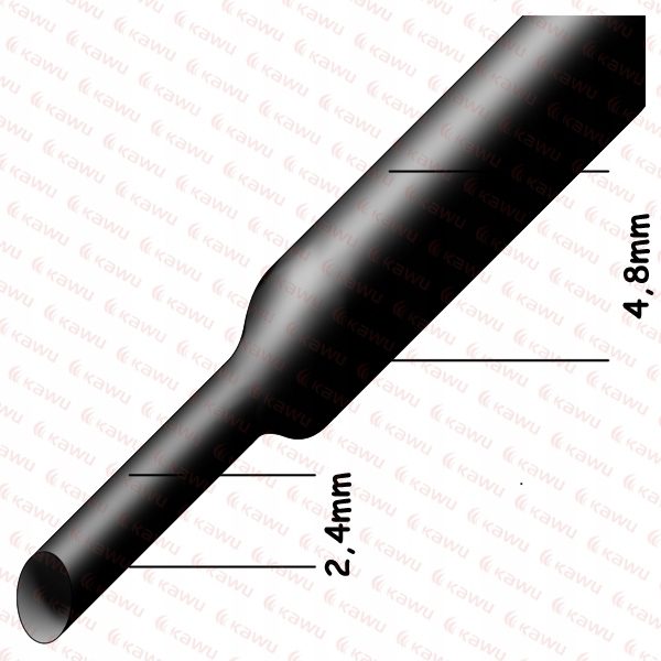 KOSZULKA TERMOKURCZLIWA RURKA 4,8/2,4 - 1MB 85050 Producent części Argos