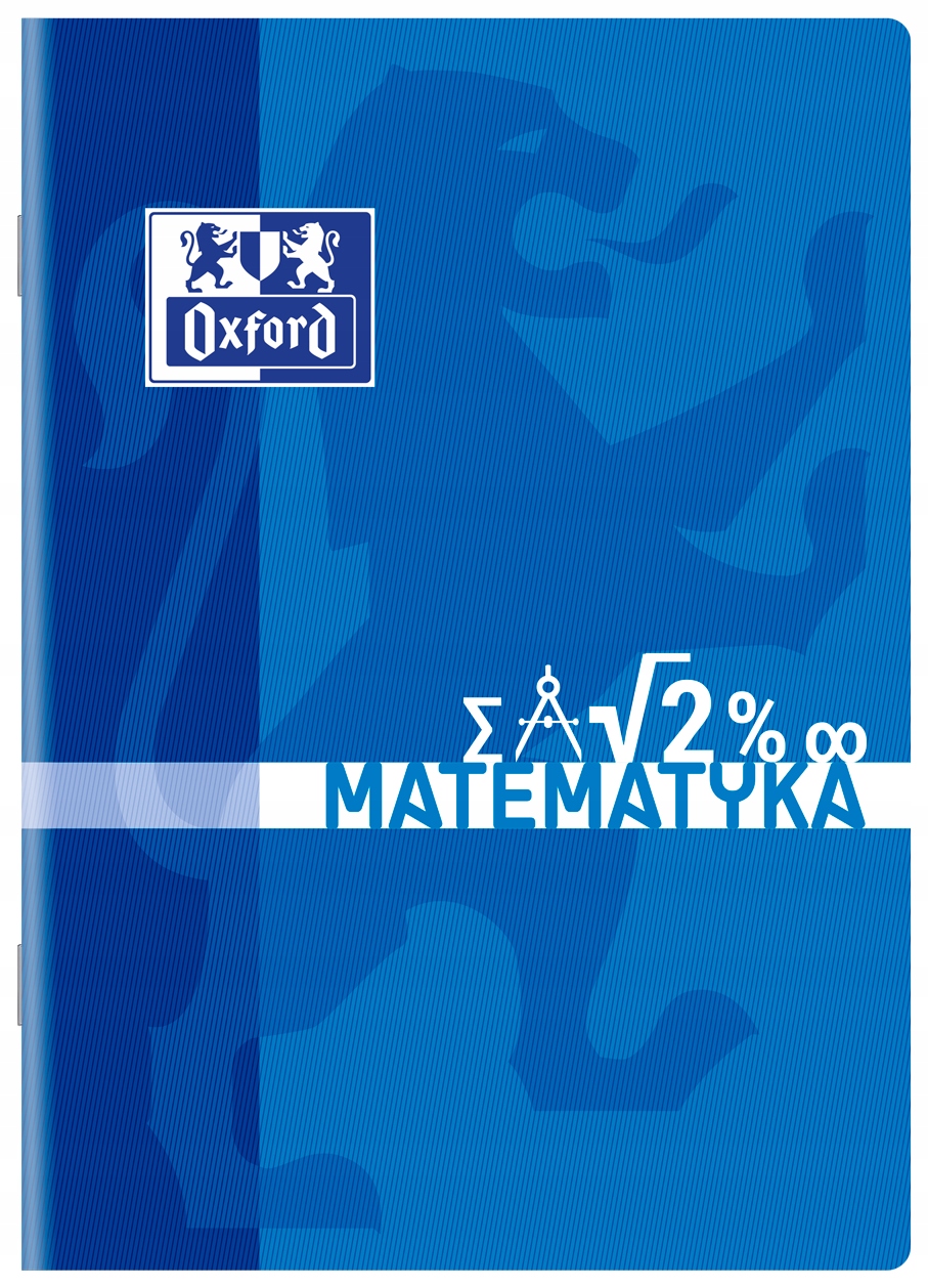

Zeszyt Oxford Matematyka Krata A4 60 K Niebieski