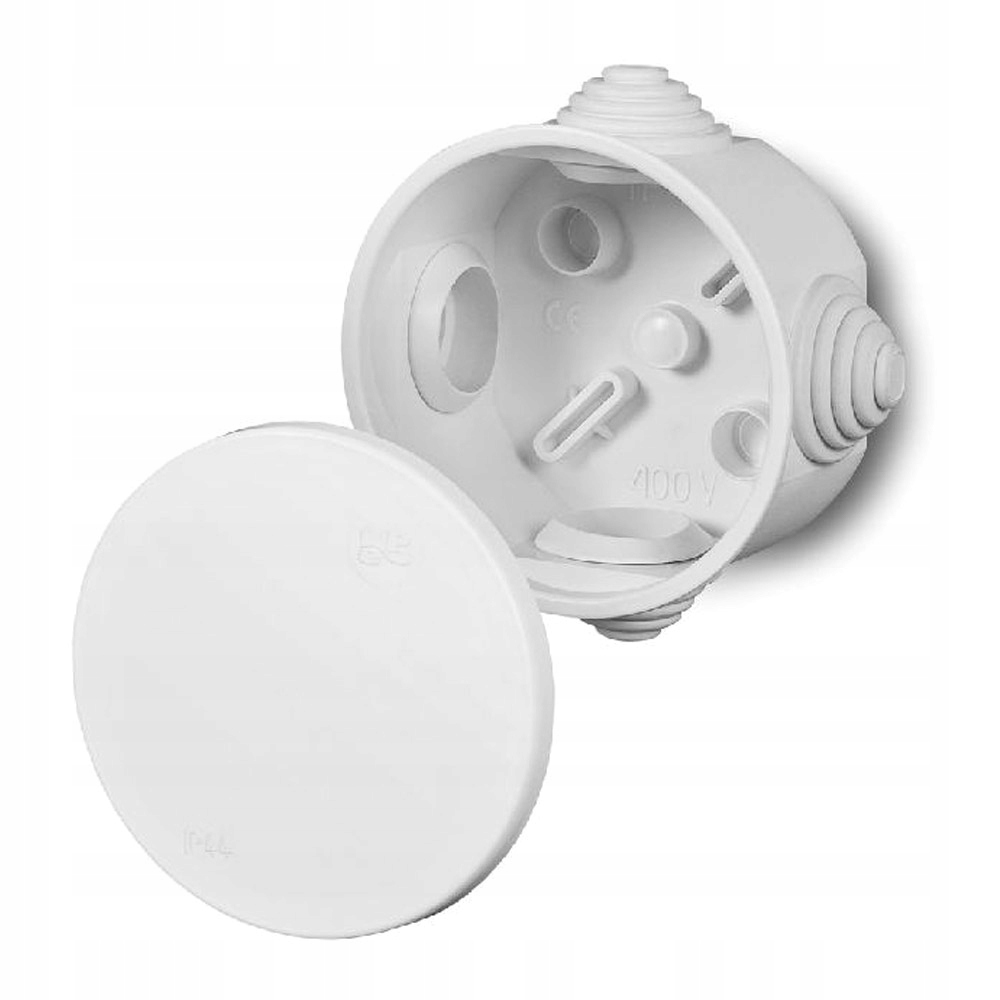 

Puszka N/t Hermetyczna IP55 ⌀65×35mm Biała 0240-00