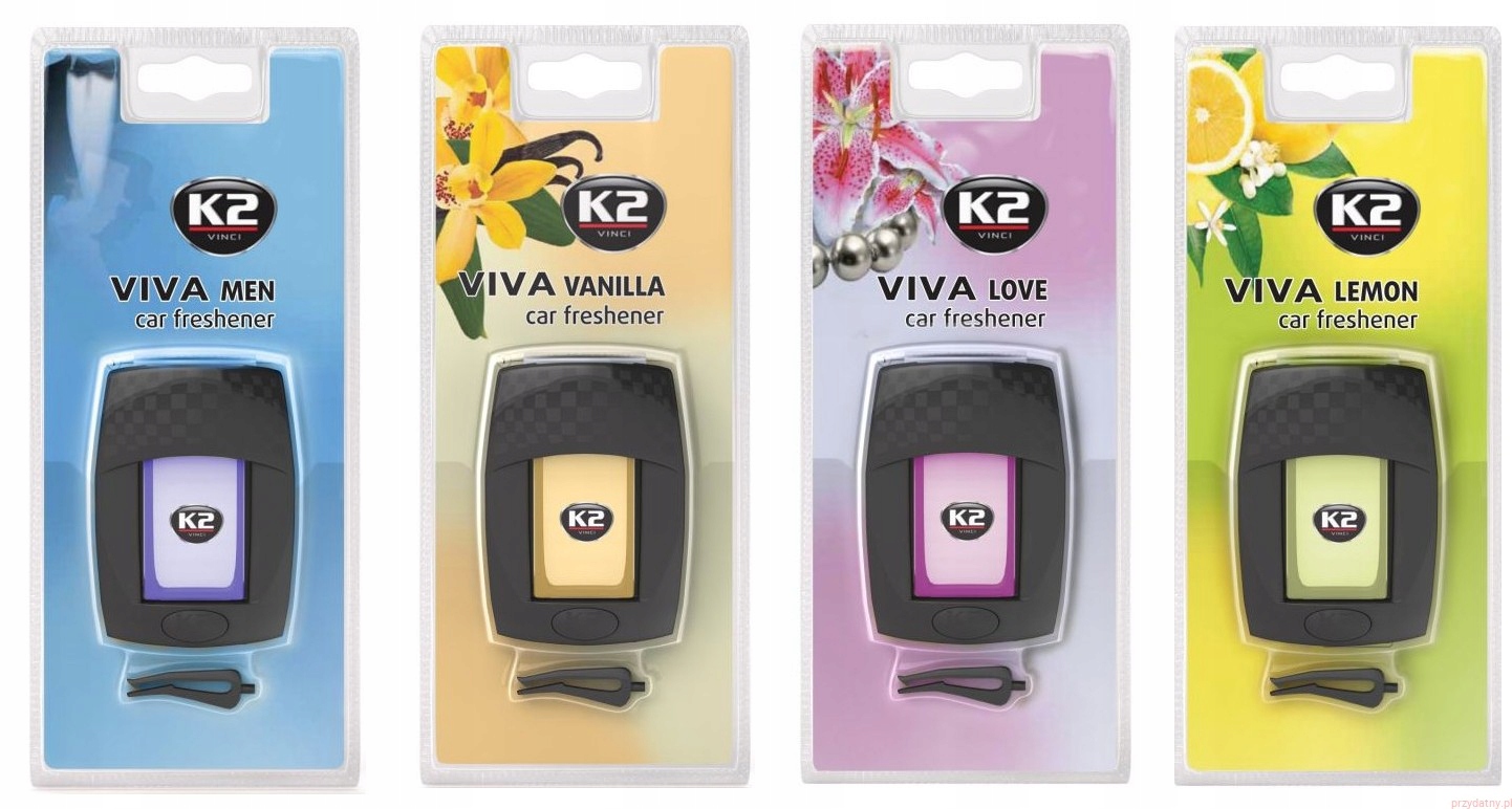 

K2 V120 Viva MIX nowoczesny zapach samochodowy w n