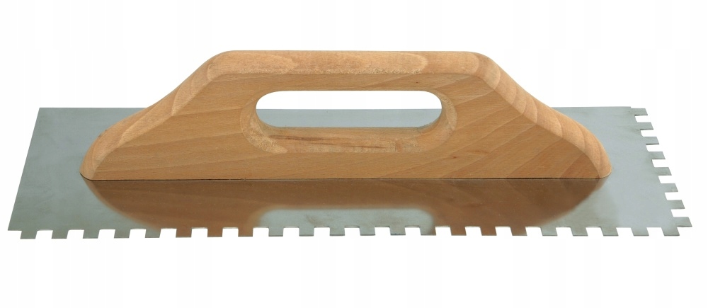 

Paca nierdzewna ząb 6x6 380 mm uchwyt drewniany