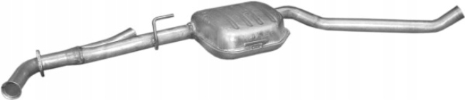 17.326 - ГЛУШИТЕЛЬ OPEL OMEGA B 2.2 99-03 СРЕДНИЙ